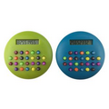Round Colorful Calculator